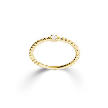 Ring Brill. K13240G 585 Gold