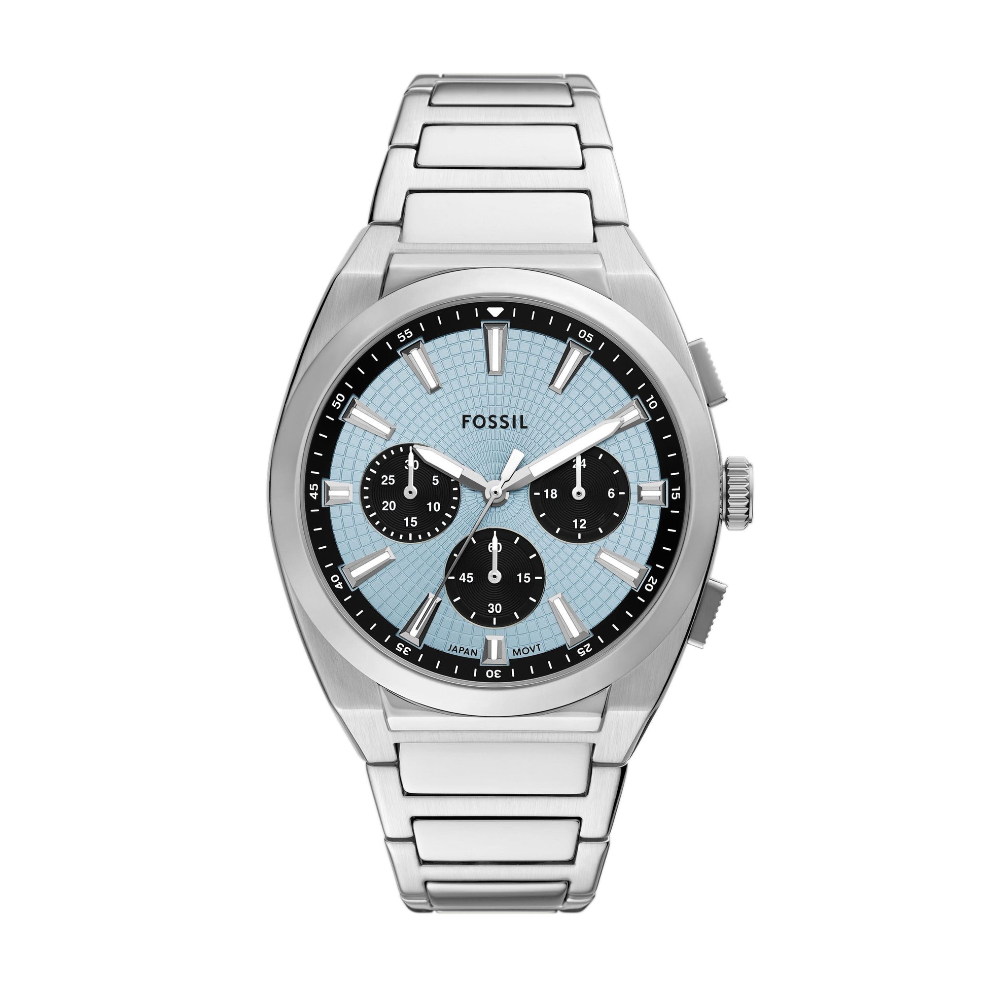 Fossil Armbanduhr FS6105 Edelstahl