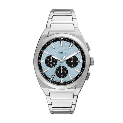 Fossil Armbanduhr FS6105 Edelstahl