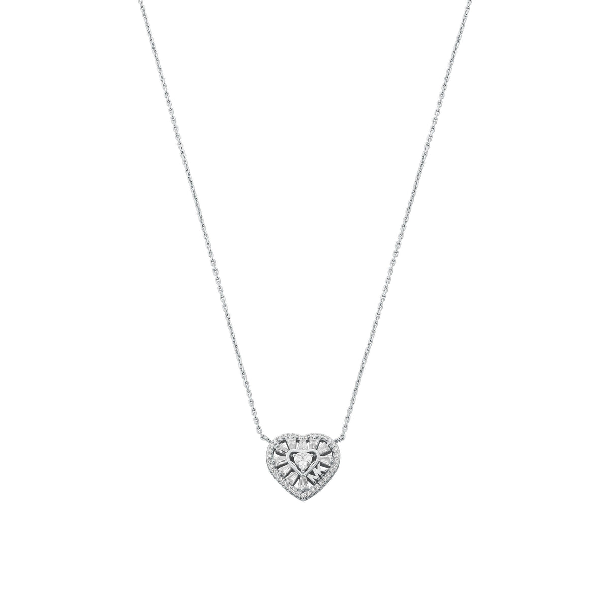 Michael Kors Halsschmuck MKC1689CZ040 Silber