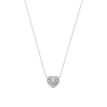 Michael Kors Halsschmuck MKC1689CZ040 Silber