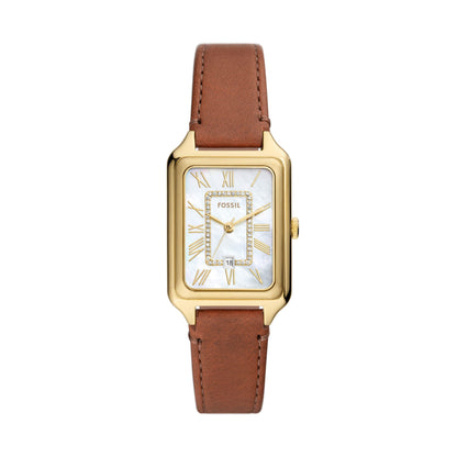 Fossil Damenarmbanduhr ES5307 Lederband