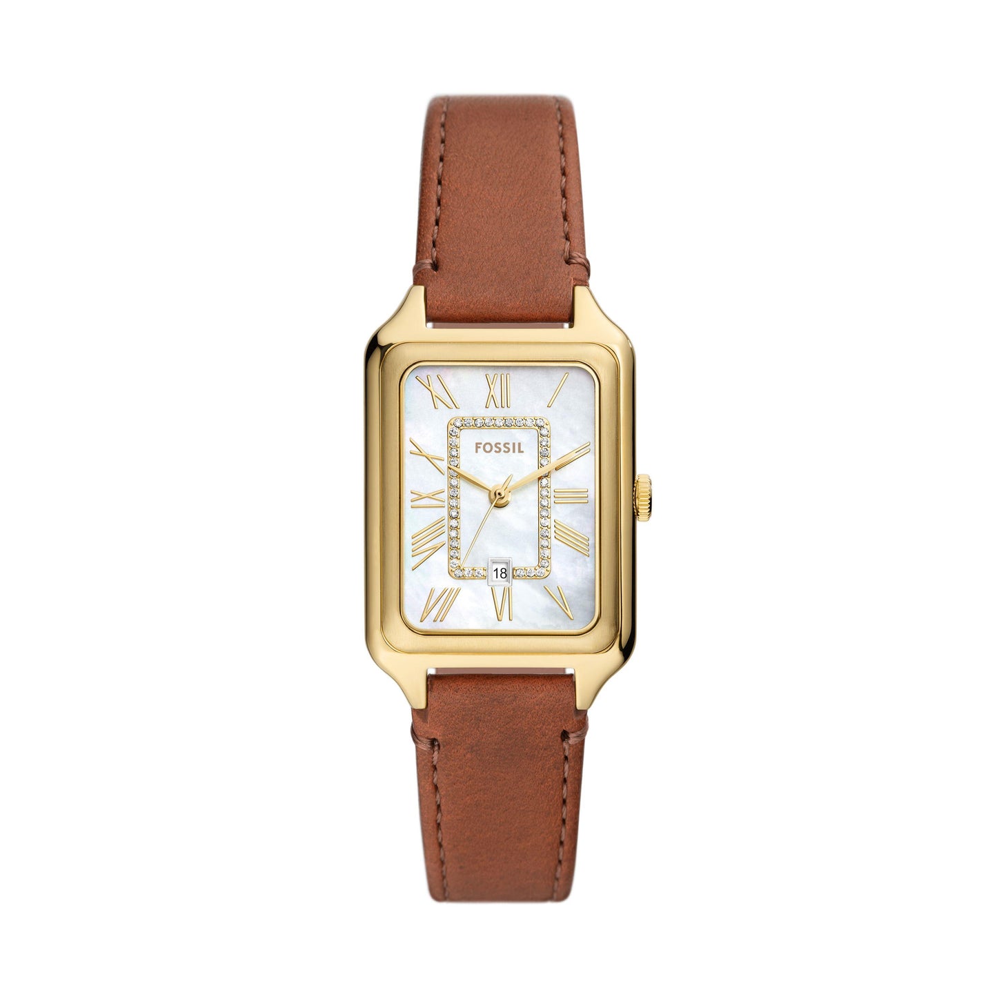 Fossil Damenarmbanduhr ES5307 Lederband