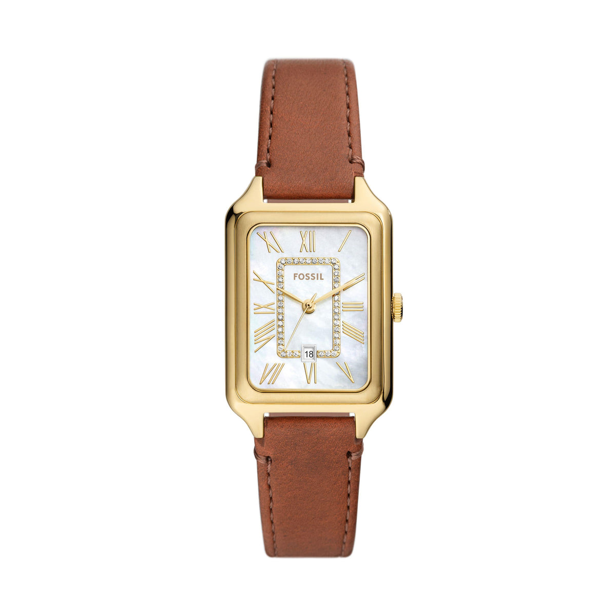Fossil Damenarmbanduhr ES5307 Lederband