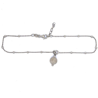 CEM Fußkette S-01434F Silber 925