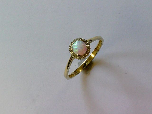 CEM Damenring Mehrsteiner G3-01819R Gold