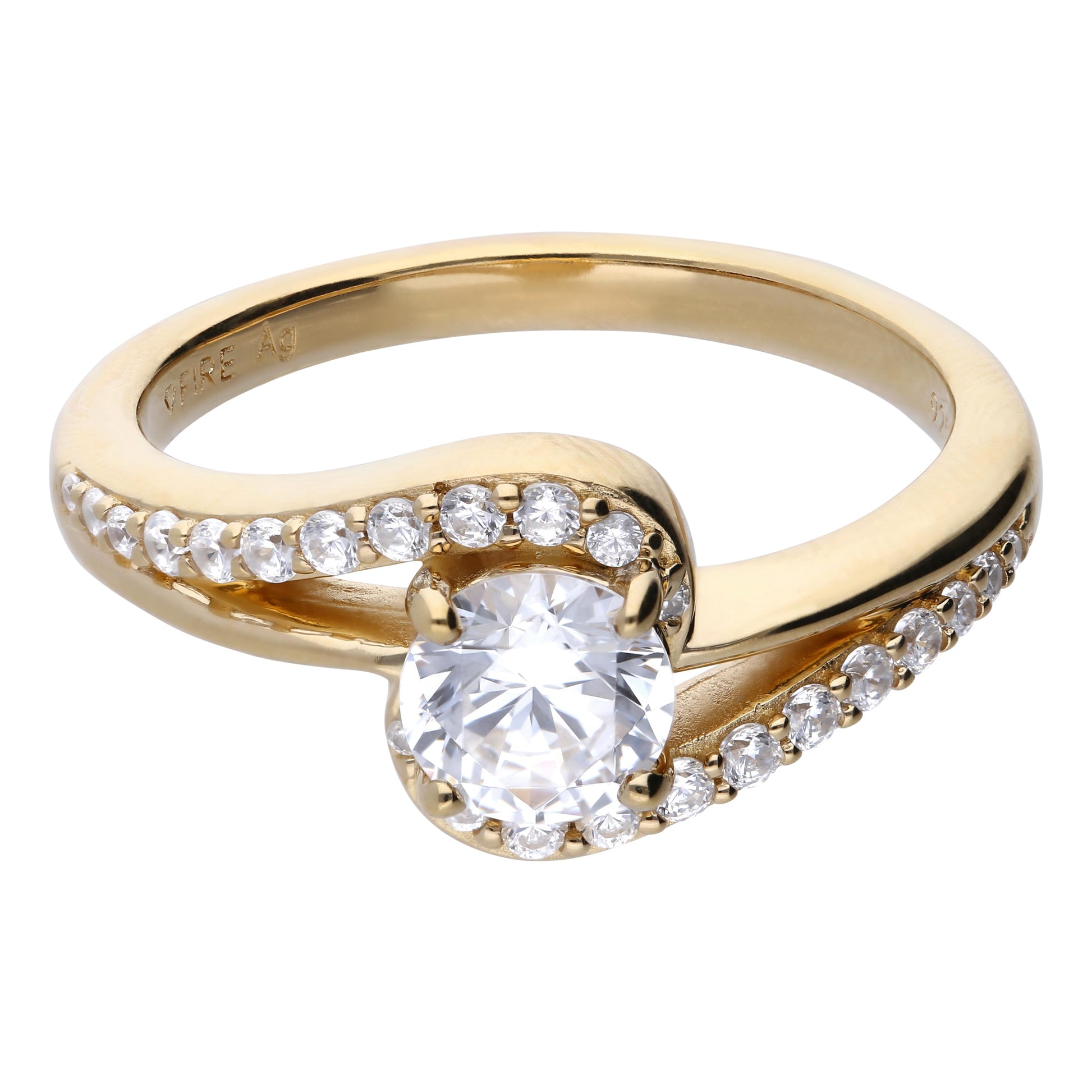 Diamonfire Damenring 61/2173/1/582/180 Silber verg