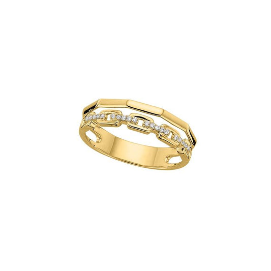 Damenring G5-00746R 585 Gold 0,08ct