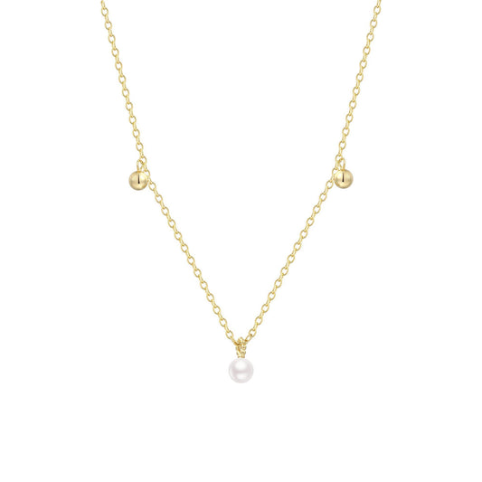 Xenox Damenkette XS91764G Silber vergoldet