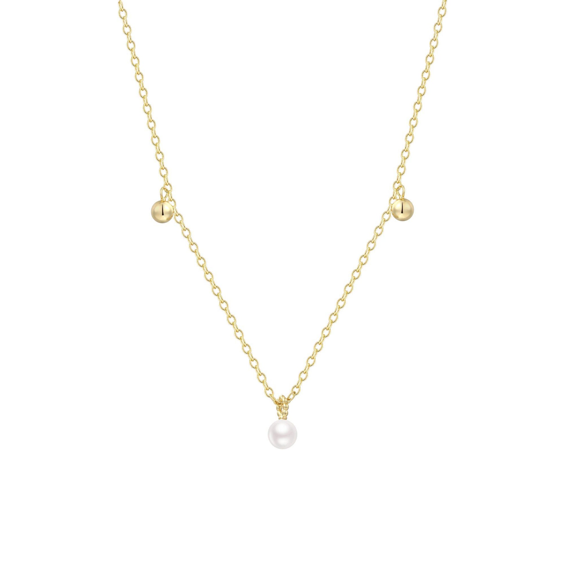 Xenox Damenkette XS91764G Silber vergoldet