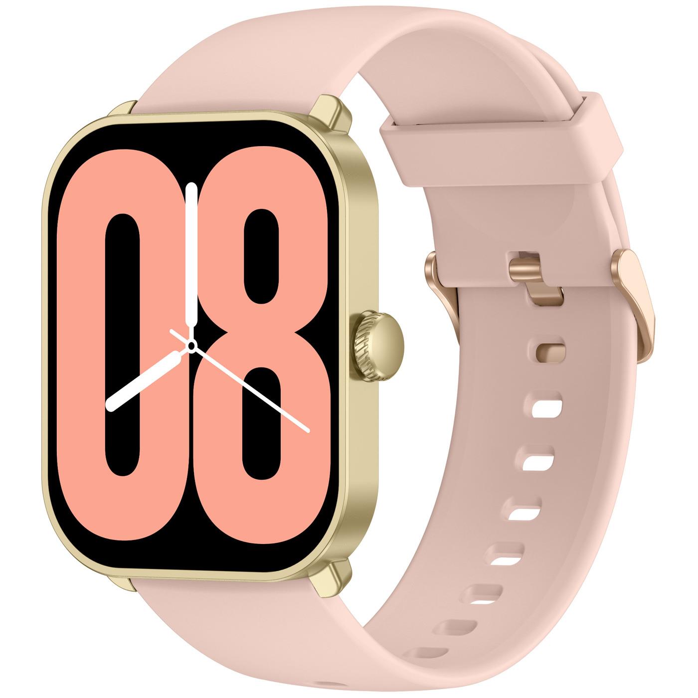 Smarty 2.0 Smartwatch SW070F Gold Silikonband