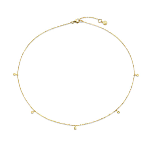 Spirit Icons Damenkette 10642-45 Silber vergoldet