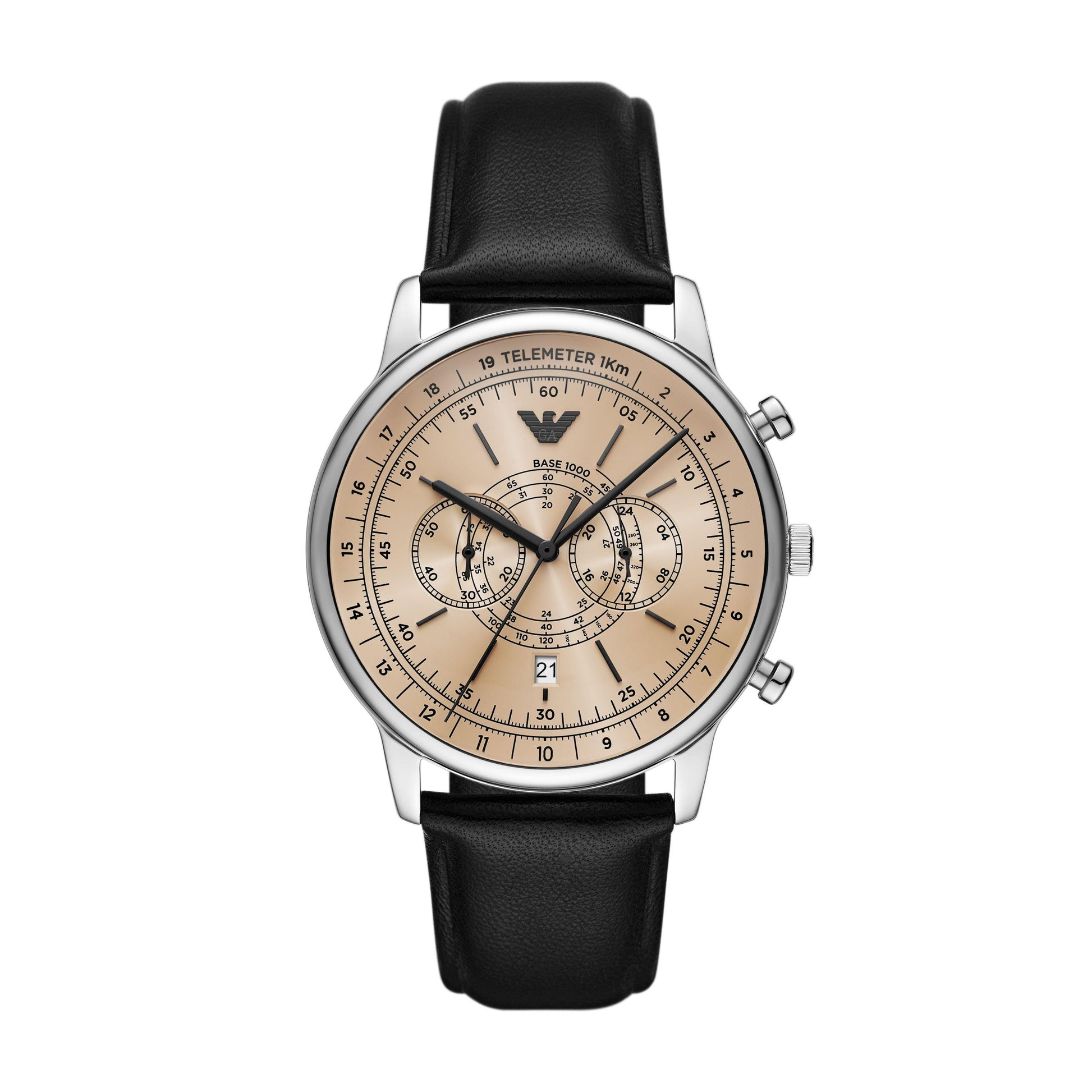 Emporio Armani Herrenuhr AR11634 Lederband