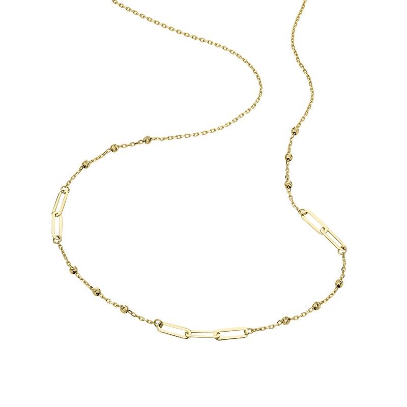 CEM Damenkette G3-01275C 333 Gold 42+3cm