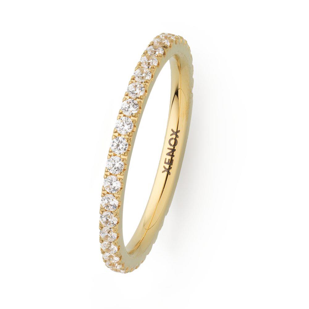Xenox Ring X2300G/58 Edelstahl