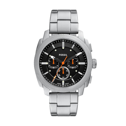 Fossil Herrenarmbanduhr FS6095 Edelstahl