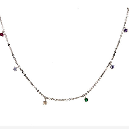 Damenkette S-02152C Silber