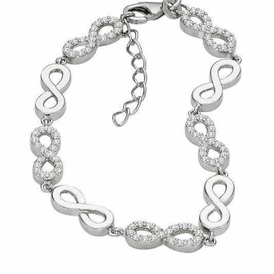 Damenarmband S-02145B 925 Silber