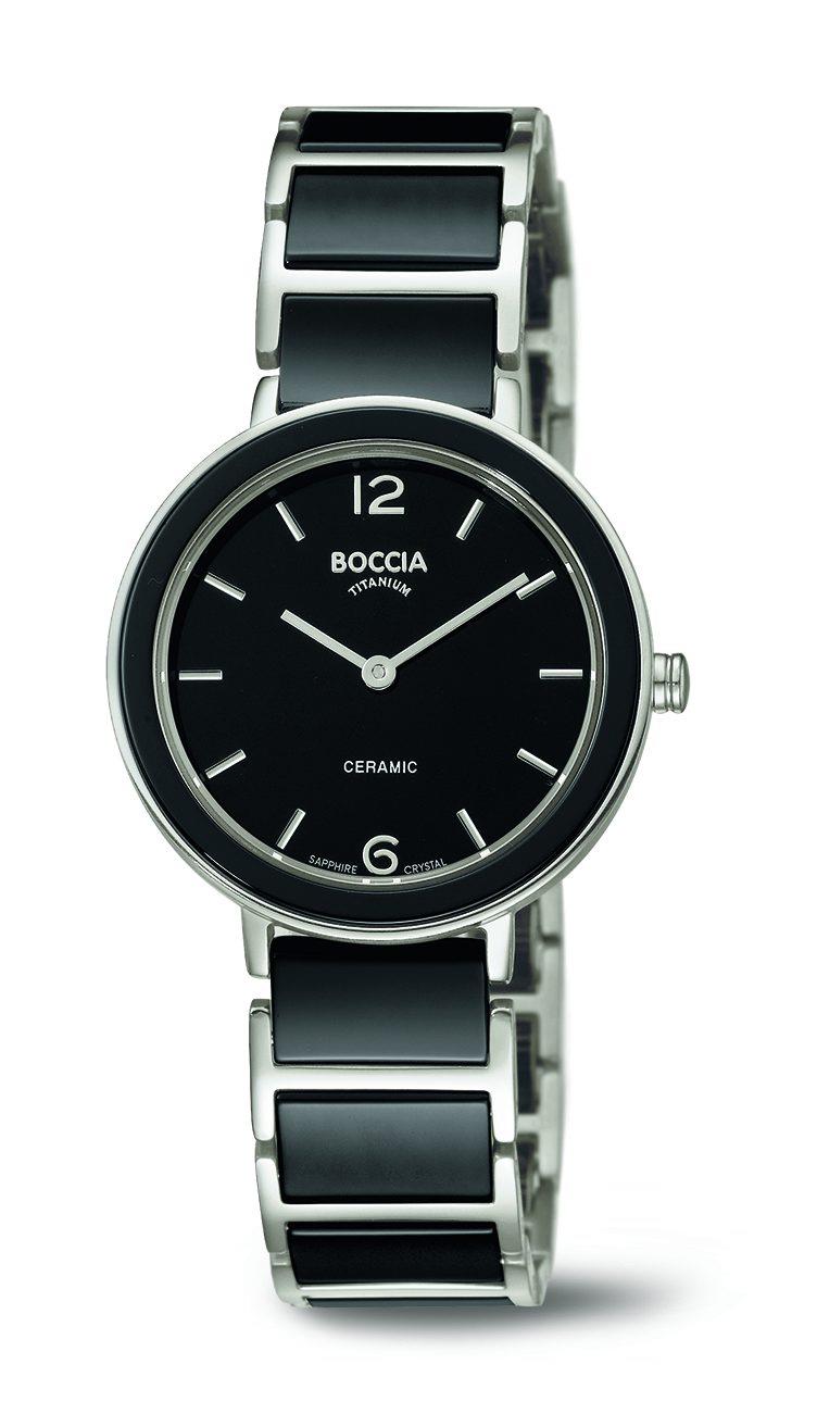 Boccia Damenarmbanduhr 3311-02 Titan/Keramik