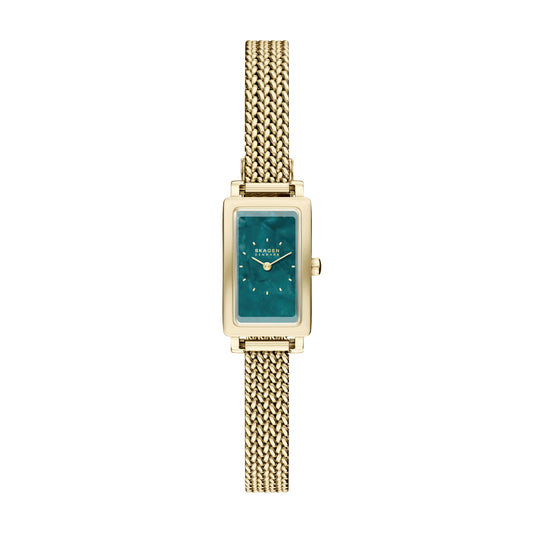SKAGEN Damenuhr SKW3186 Edelstahl vergoldet