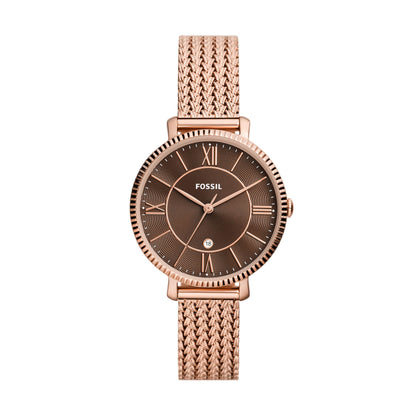 Damenarmbanduhr Fossil ES5322 Edelstahl roseverg.