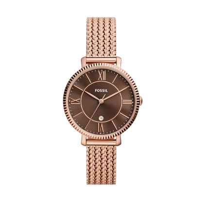 Damenarmbanduhr Fossil ES5322 Edelstahl roseverg.