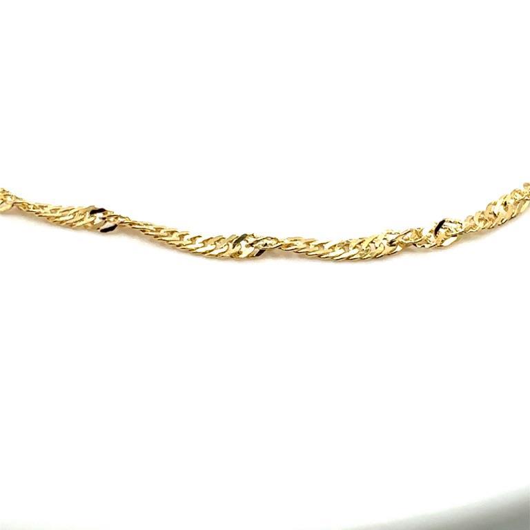 Halsschmuck 962045101-333-42cm Gold 333