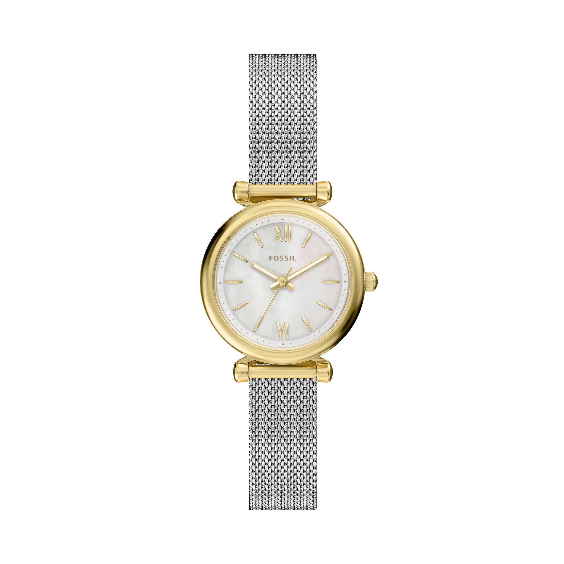 Fossil Armbanduhr ES5463 Edelstahl