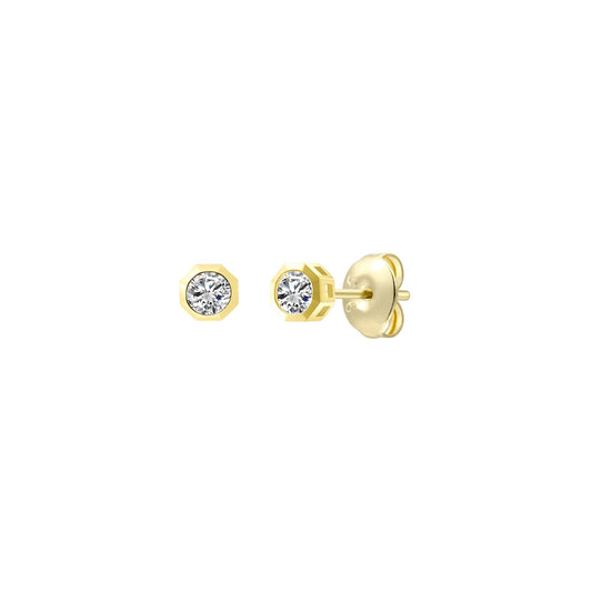 Xenox Ohrschmuck XS10661G Silber vergoldet