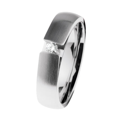 Ernstes Design Ring R514.56 Edelstahl Brillant