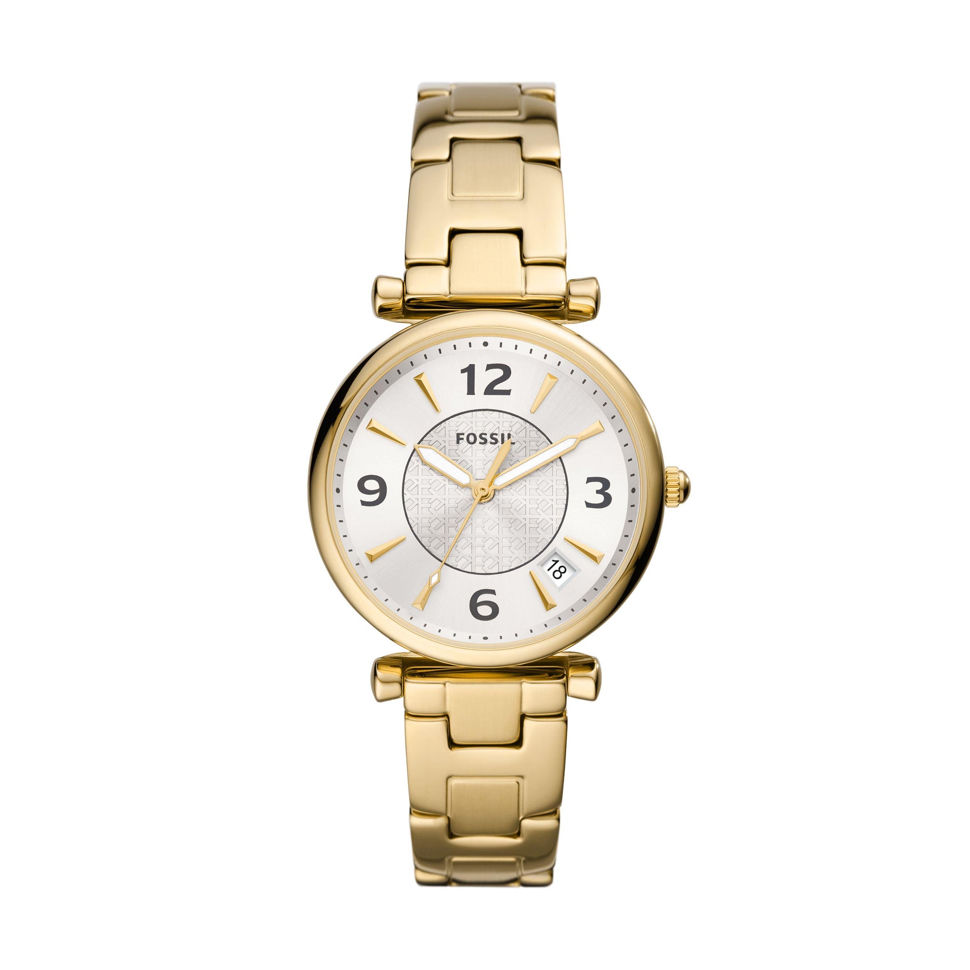 Fossil Armbanduhr ES5159 Edelstahl
