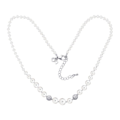Diamonfire Perlenkette 6313081111 Silber