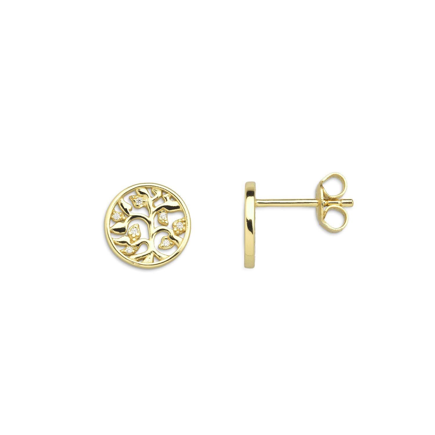 Xenox Ohrschmuck XS3564G 925 Silber