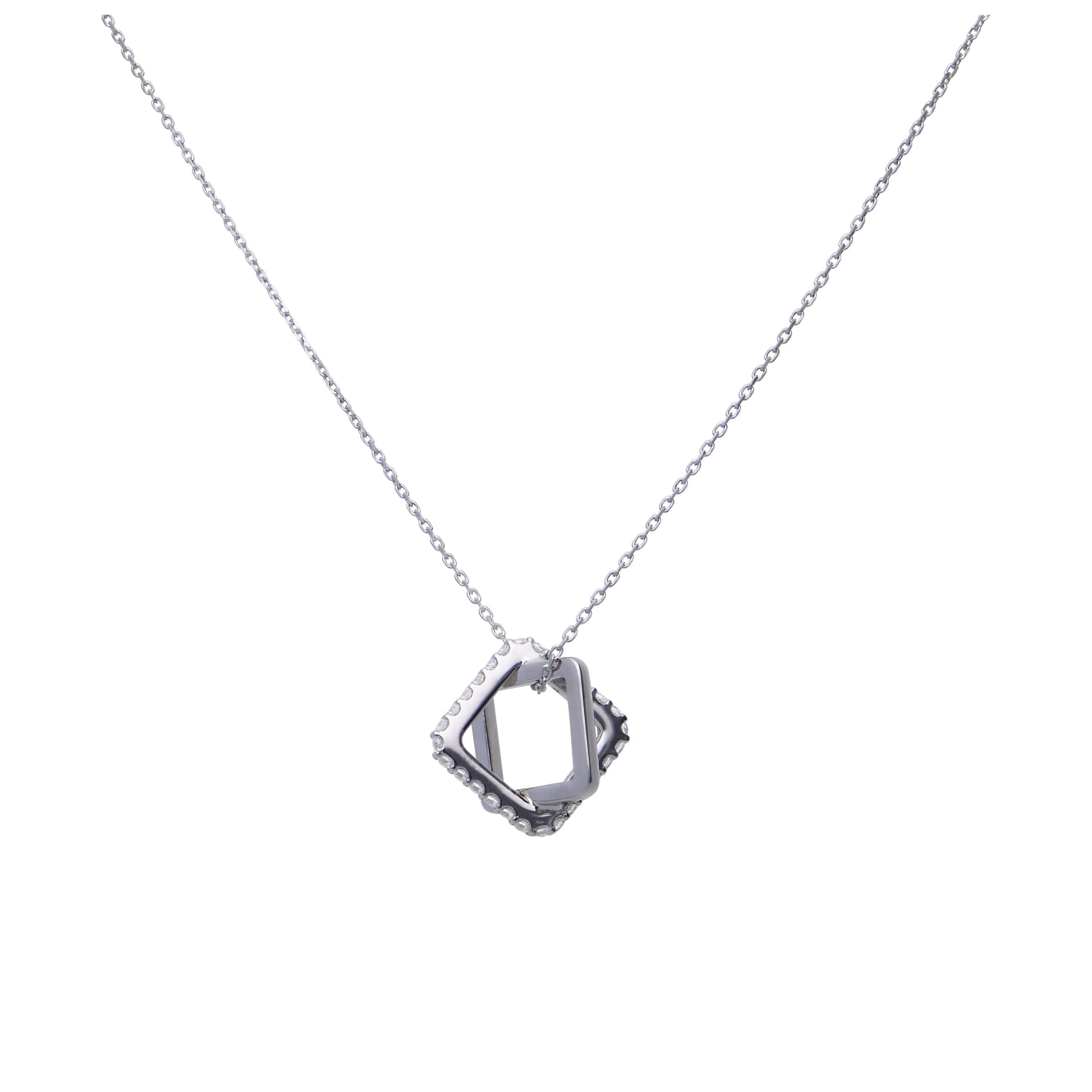 Diamonfire Damenkette 63/1236/1/082 Silber