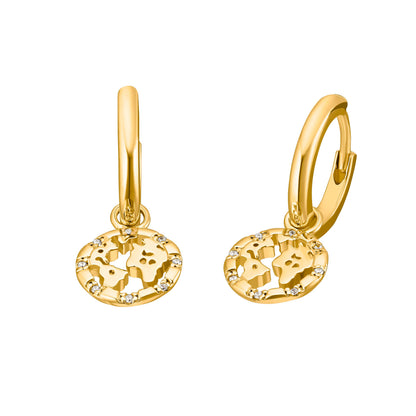 s.Oliver Ohrschmuck 2032799 Silber vergoldet