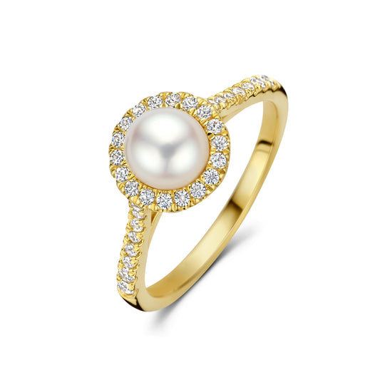 Spirit Icons Ring 53602-56 Silber vergoldet