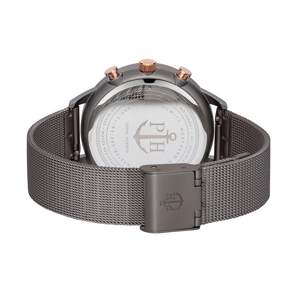 Paul Hewitt Uhr TTPH-E-GRM-GRM-52S Edelstahl grau