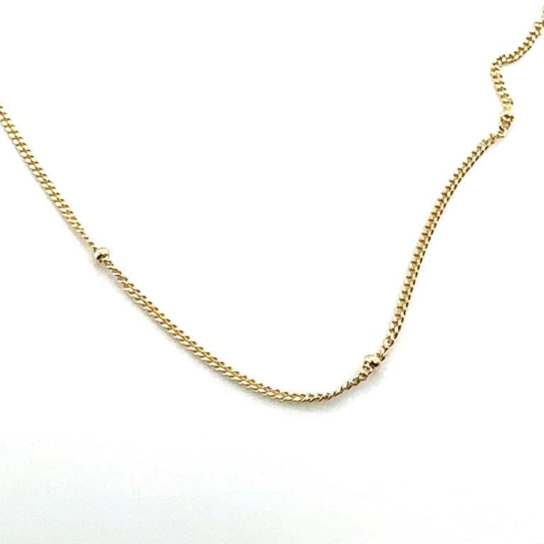 Halsschmuck 96-0202512-585-45cm Gold 585