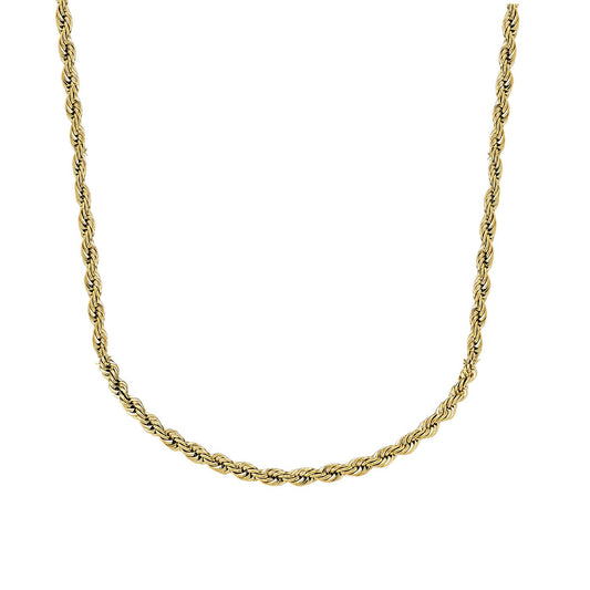 Damenkette Xenox X4307G\/42 Edelstahl vergoldet