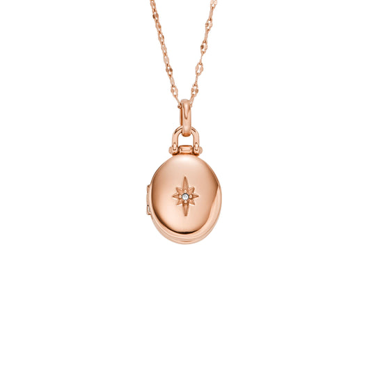 Fossil Damenkette JF04429791 rosevergoldet