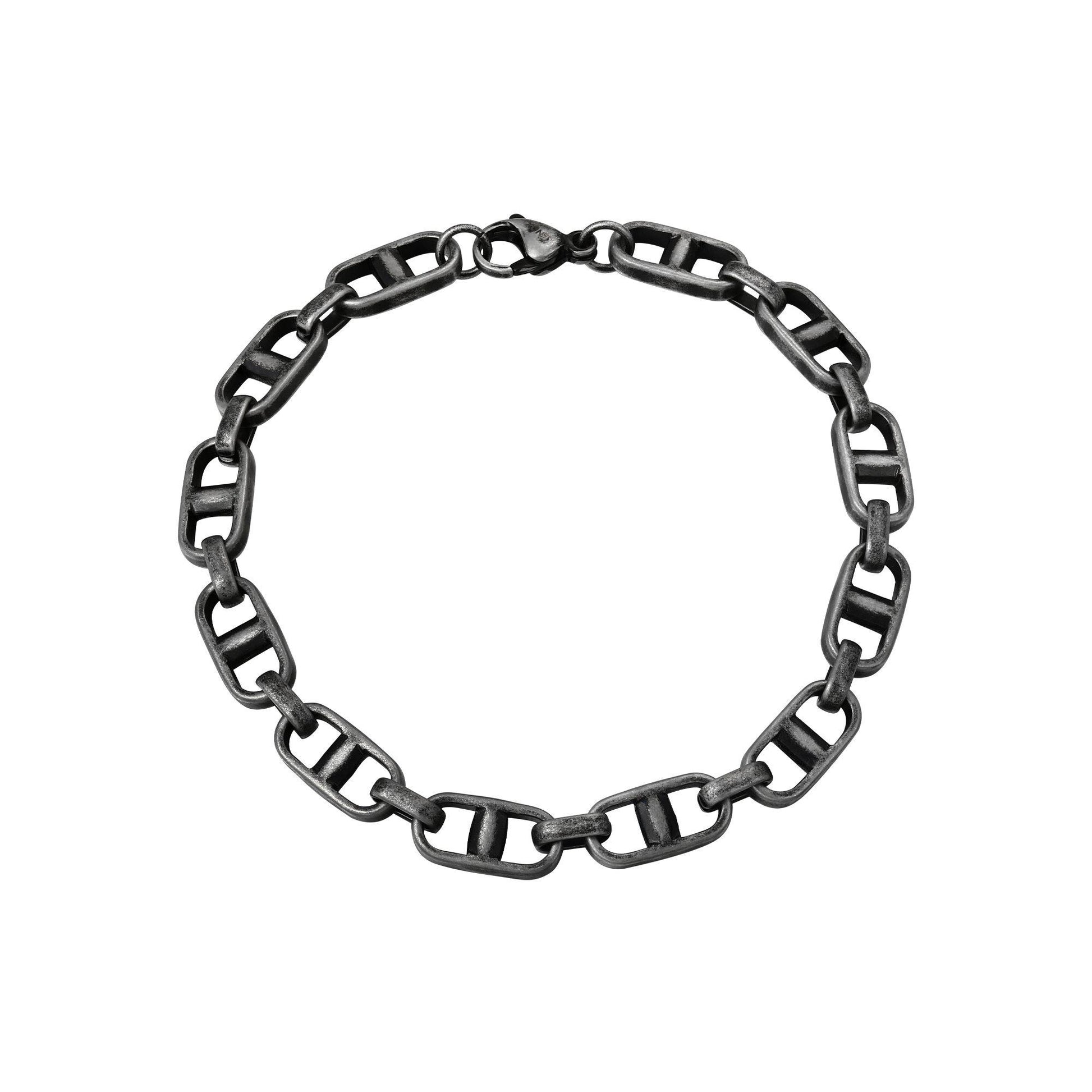 Xenox Herrenarmband X4321C/22 Edelstahl geschwärzt