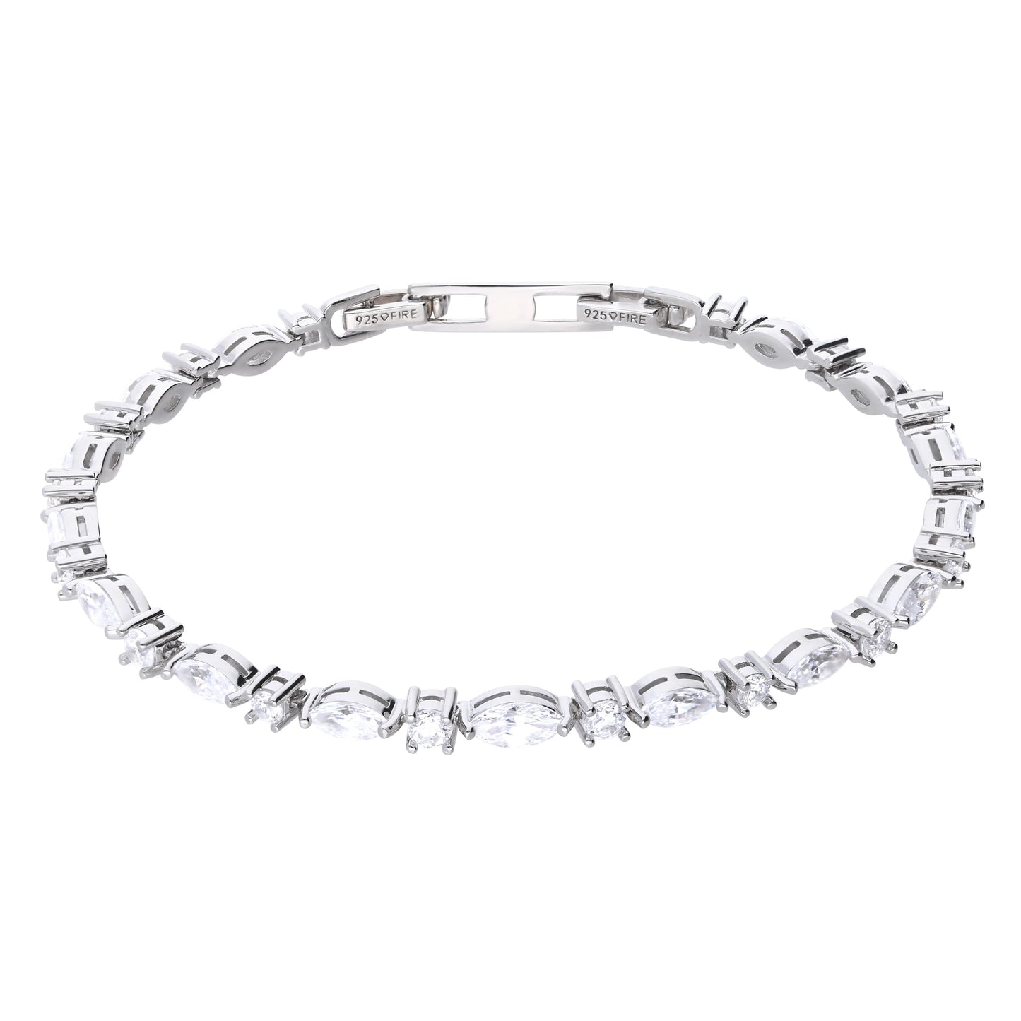 Diamonfire Damenarmband 64/0603/1/082 Silber