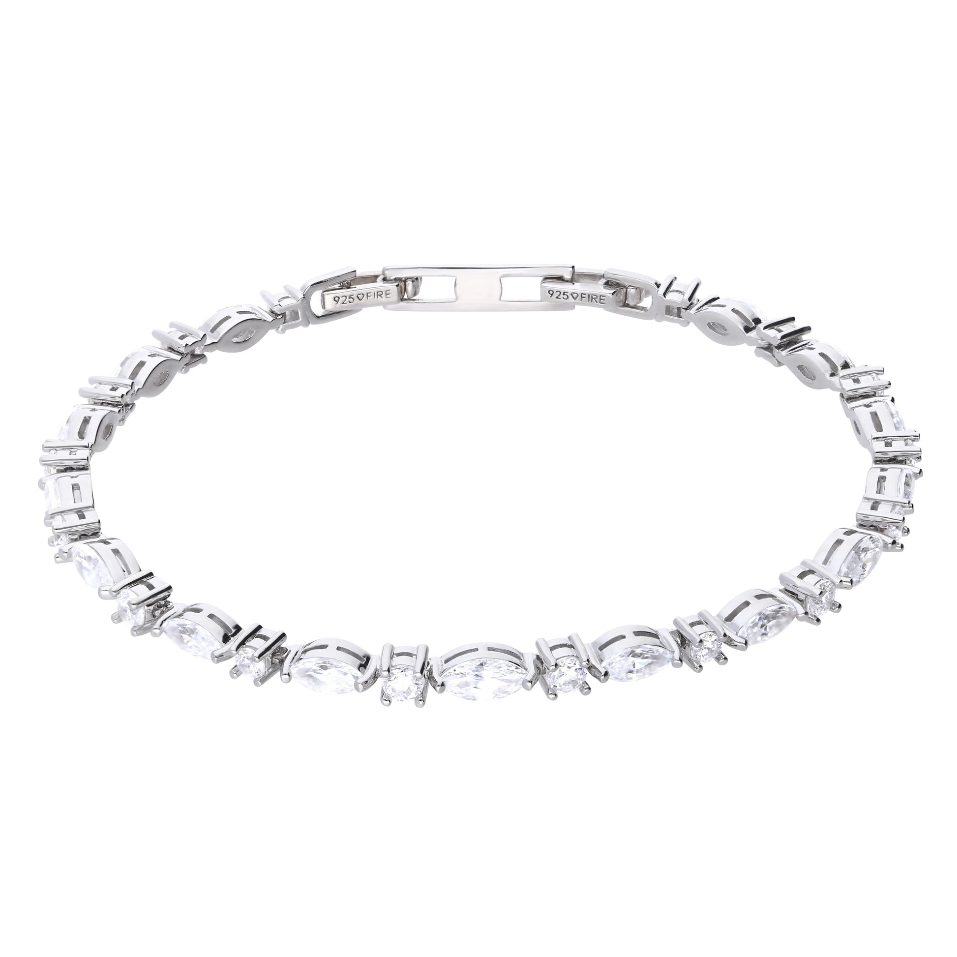 Diamonfire Damenarmband 64/0603/1/082 Silber