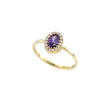 CEM Damenring Mehrsteiner G3-01360R 333 Gold