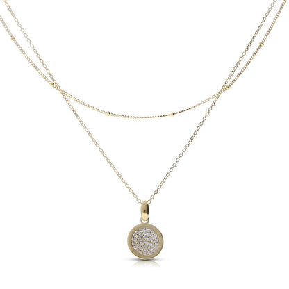 Diamonfire Damenkette 63/1249/1/582 Silber verg.