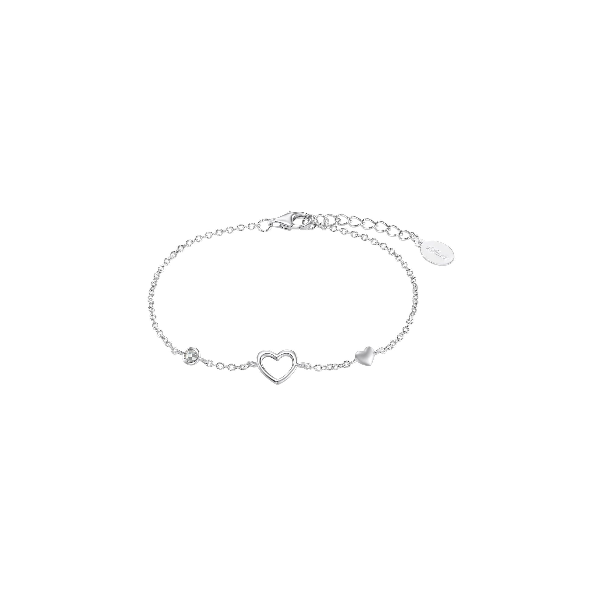 S.Oliver Armschmuck 2034164 Herz Silber 925