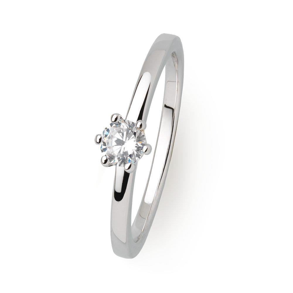 Xenox Damenring XS7383/54 Silber