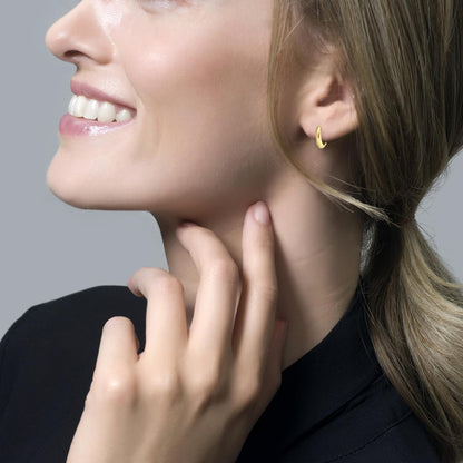 Blush Creolen 7220YGO 585 Gold