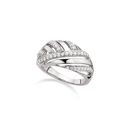 CEM Damenring S-02549R Silber 925