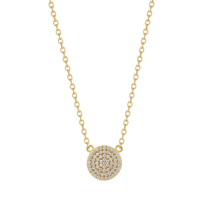 Xenox Damenkette XS10002G Silber vergoldet